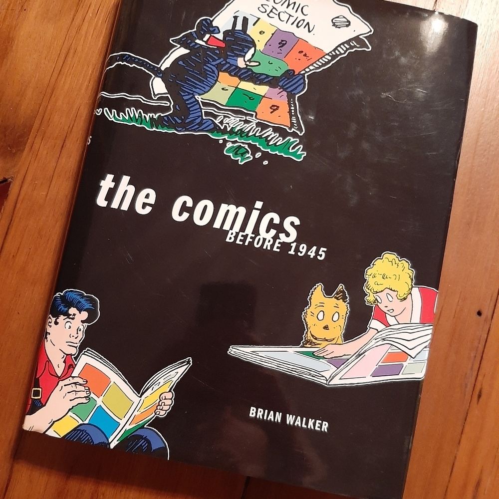 The  comics before 1945 book